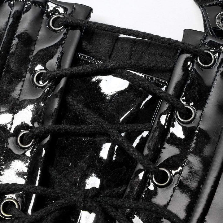 Heartbreaker Faux Leather Corset