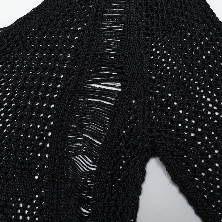 Mesh Skull Goth Dress