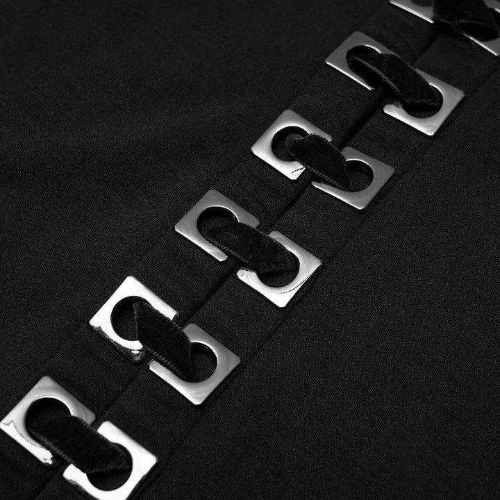 Nightmare Long Sleeve Goth Crop