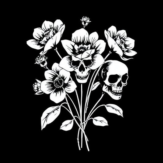 Undead Flower Bouquet Tee