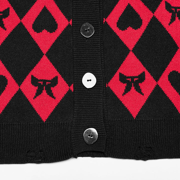 Queen Of Hearts Sweater