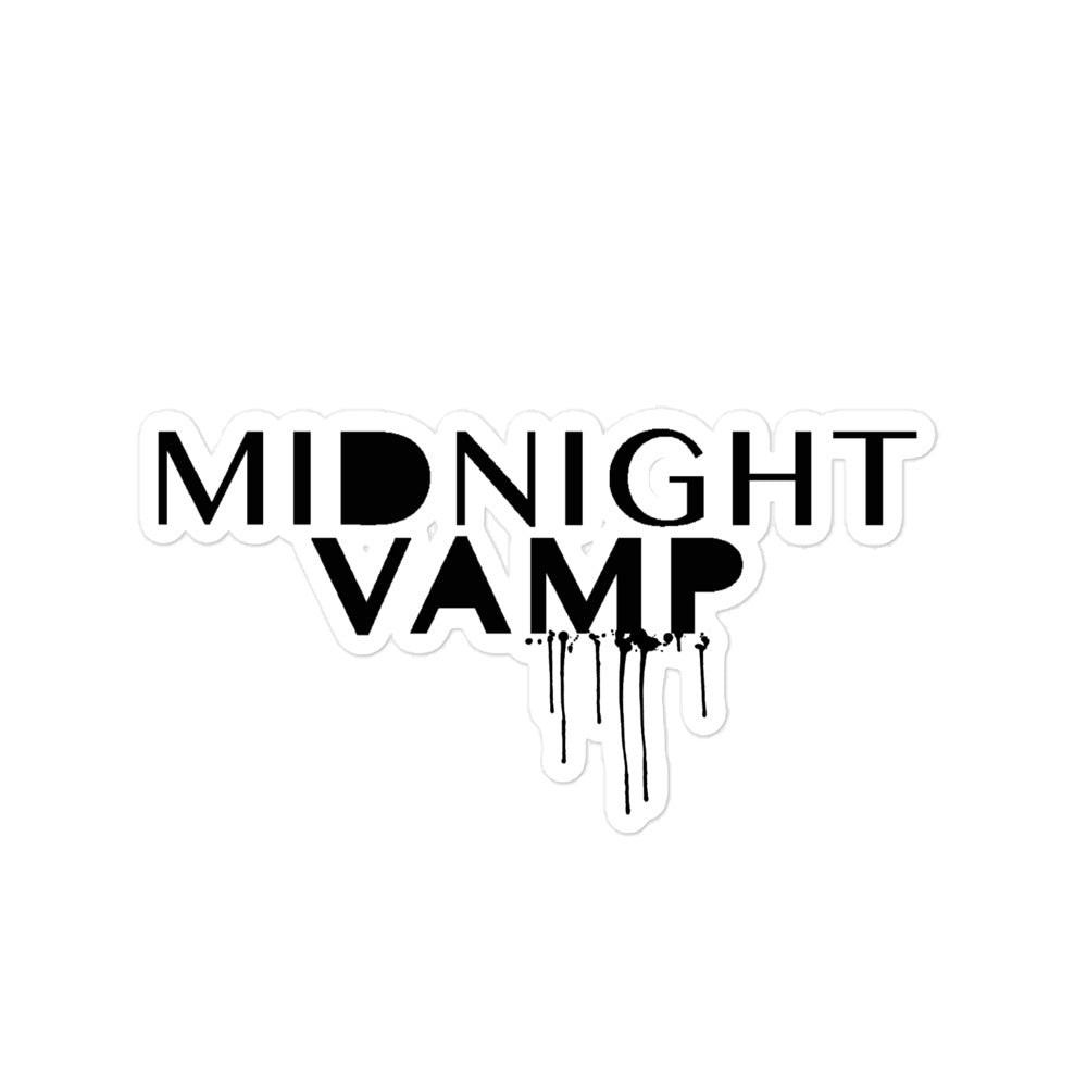 Midnight Vamp Bloody Logo Sticker
