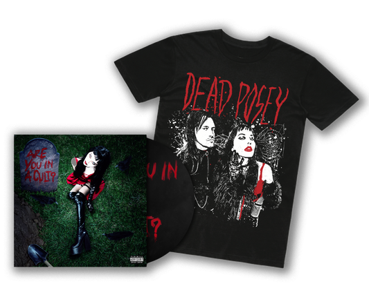 'Are You In A Cult?' CD + Thirst For Blood Band Tee Bundle