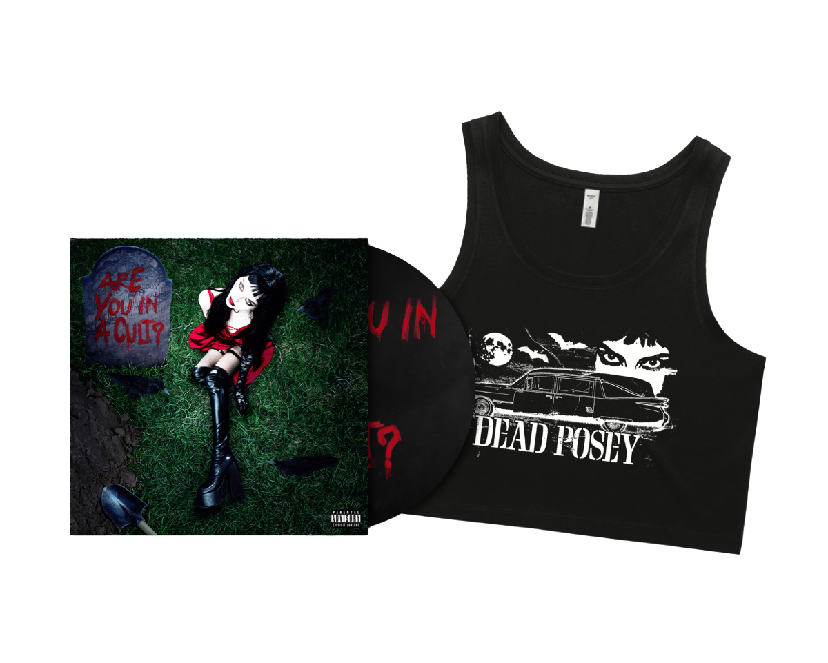 'Are You In A Cult?' CD + Hearse Crop Bundle