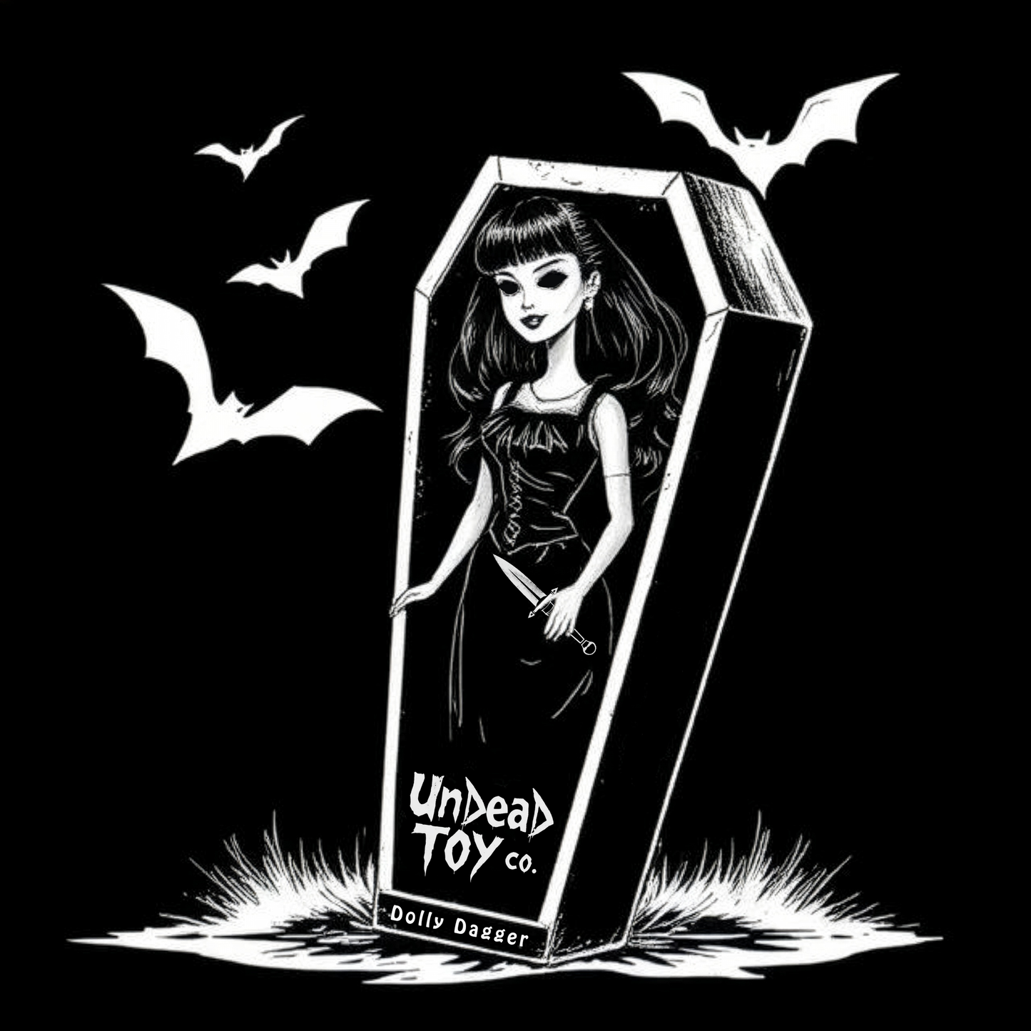 Series 01: Dolly Dagger - Undead Toy Co. Crop Top