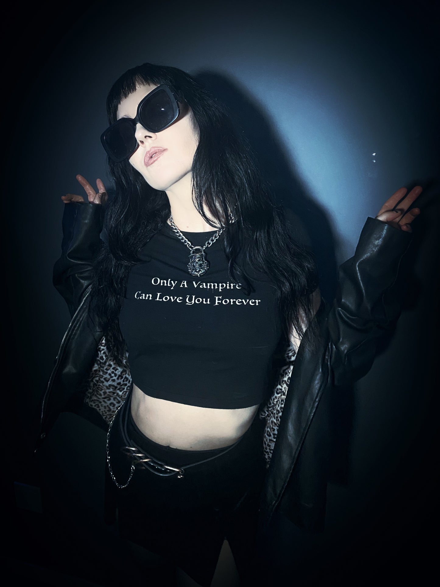 Only A Vampire Can Love You Forever Crop