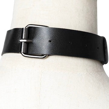 Black Buckle Choker Necklace