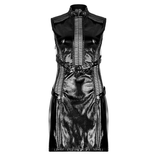 From Dusk Till Dawn Faux Leather Dress