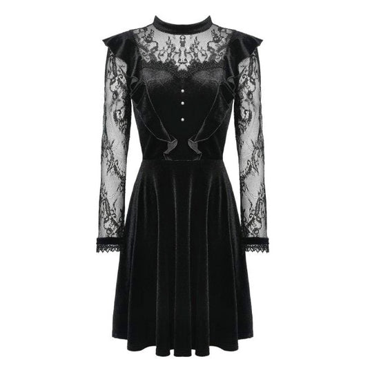 Gothic Lolita Velvet Dress