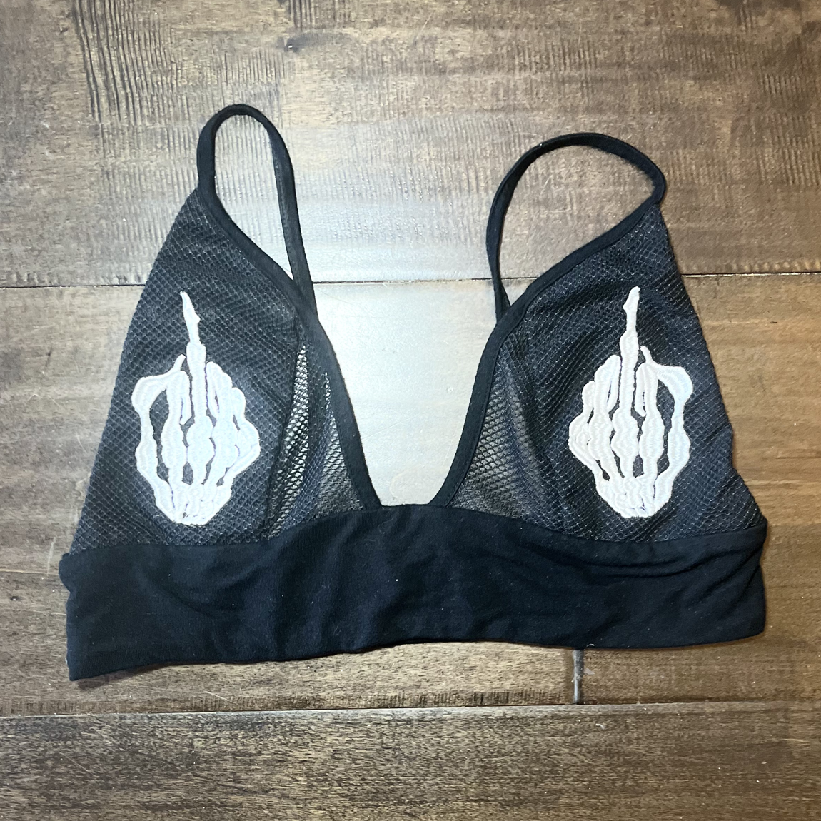 Middle Finger To The Sky Bralette