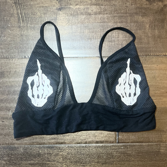Middle Finger To The Sky Bralette