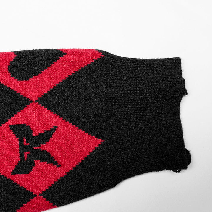 Queen Of Hearts Sweater