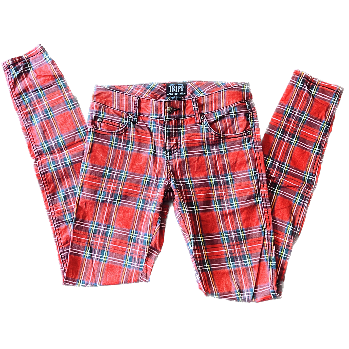 Tripp NYC Plaid Pants