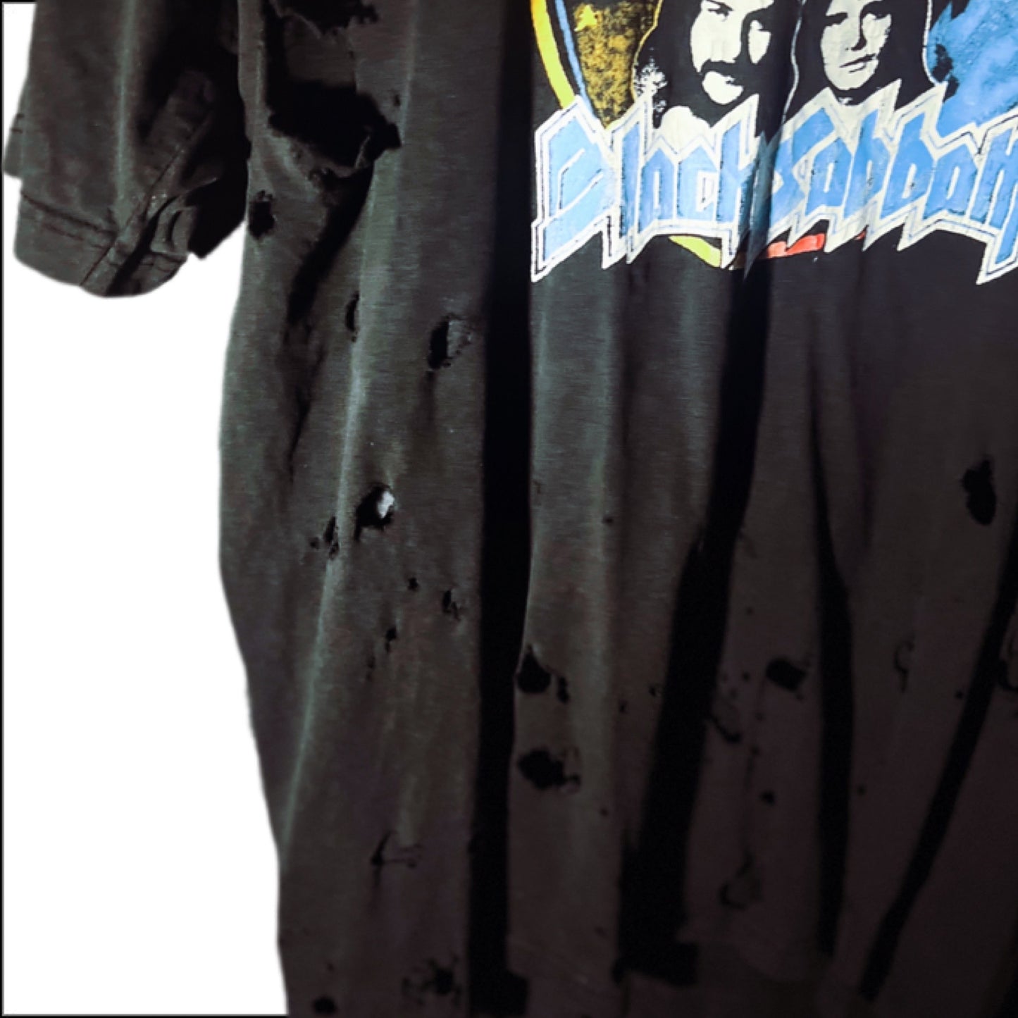 Vintage Black Sabbath Distressed T-Shirt